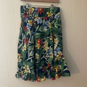 Zara 100% cotton skirt